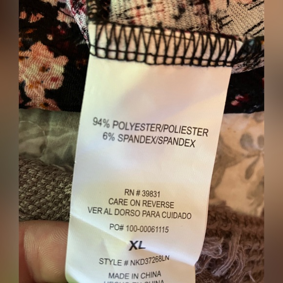 Rewind Floral Dress - Juniors XL - Picture 3 of 4